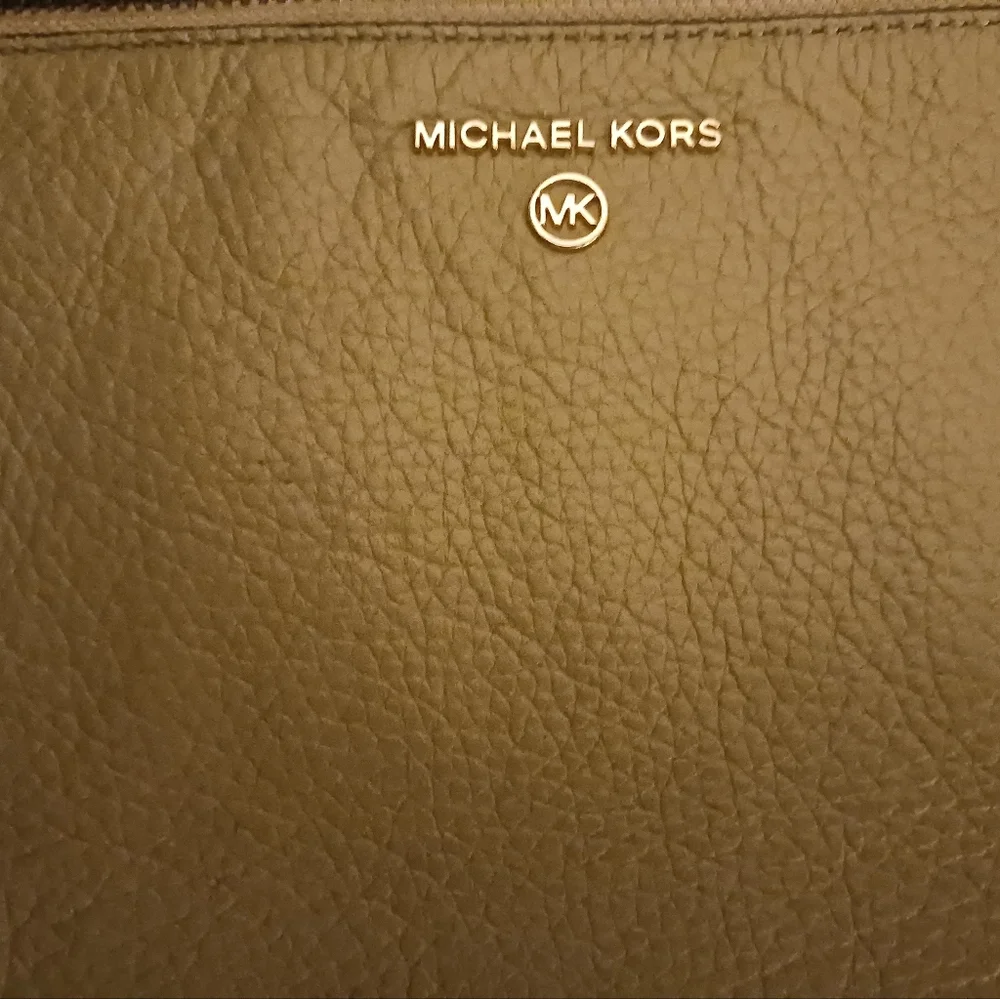 Michael Kors Leather Wristlet - Picture 2 of 3
